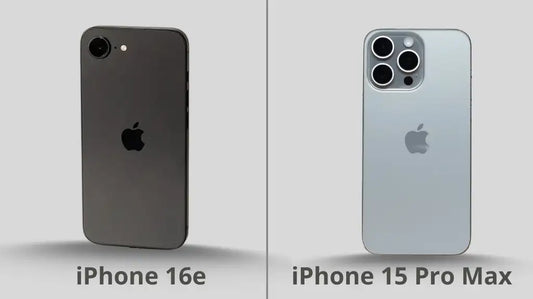 iPhone 16e Vs iPhone 15 Pro Max