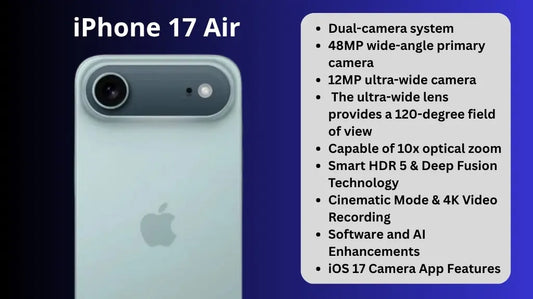 iPhone 17 Air Camera