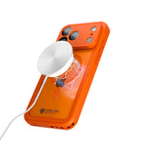 iPhone 17 Pro Max | Full Body Waterproof Orange Case