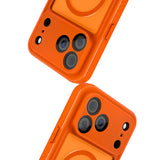 iPhone 17 Pro | Full Body Waterproof Orange Case