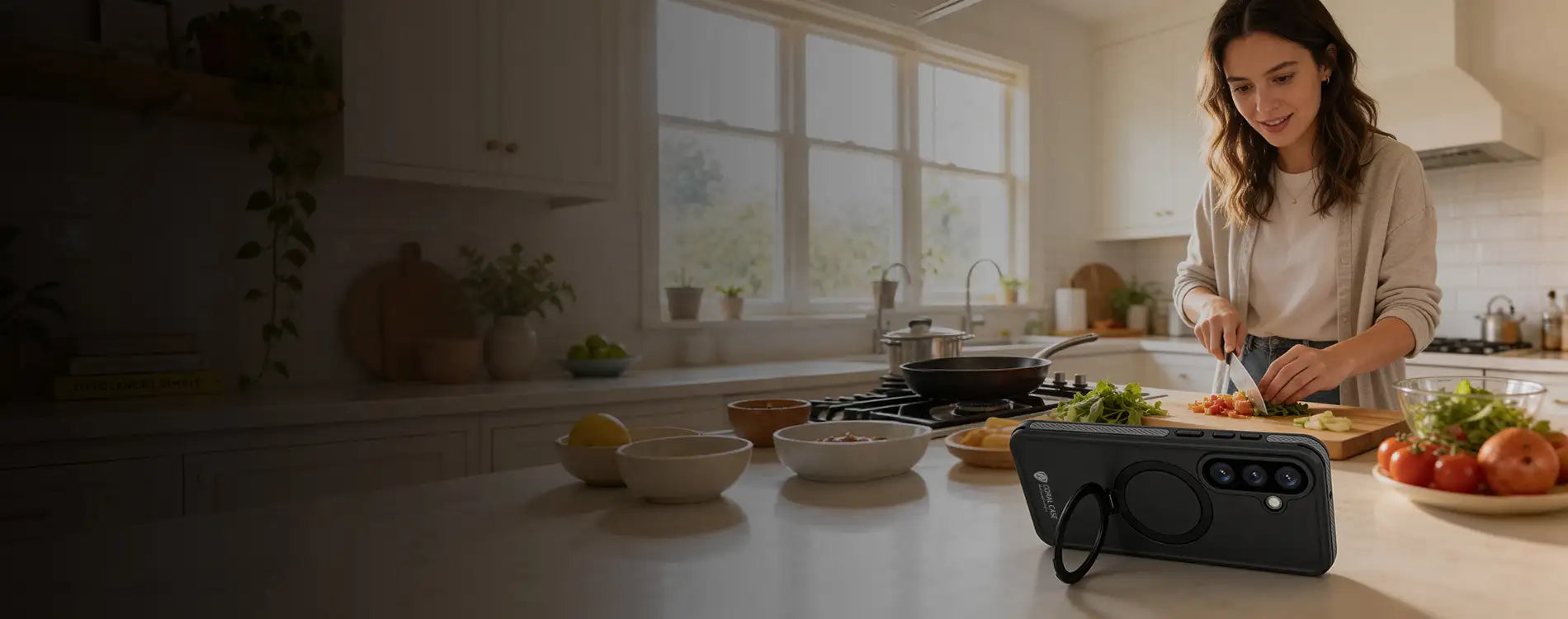 Cook, Watch & Multi-Task With Ease