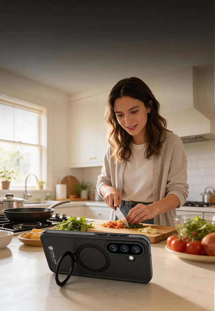 Cook, Watch & Multi-Task With Ease