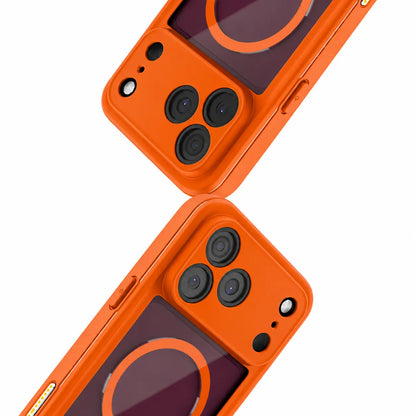 iPhone 18 Pro | Full Body Waterproof Orange Case